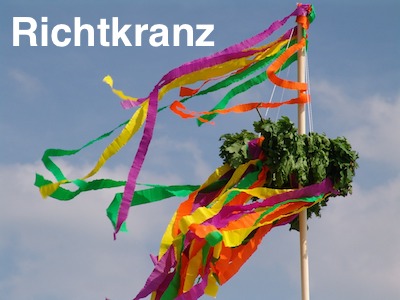 Richtfest Wer den Richtkranz? ›› Geschenk zum Richtfest